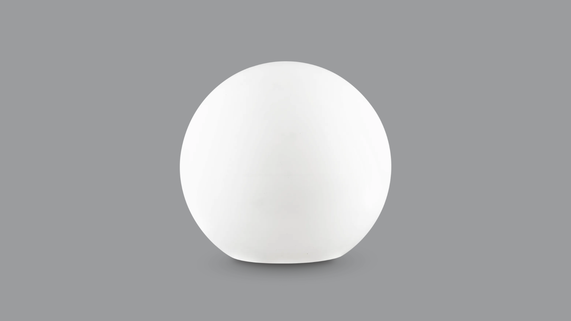 Lampada da terra a forma di globo per esterni