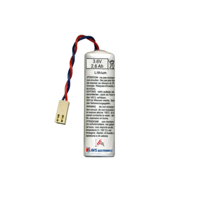 Batteria al litio professionale AVS Electronics modello Zb022 per sistemi d'allarme