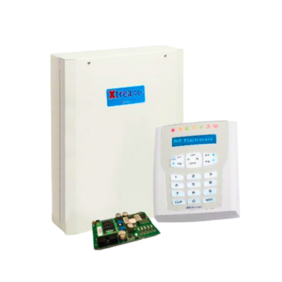 Kit antifurto AVS Electronics Pack XT32 completo di tastiera A500, sensori TOP, sirena XSINT e modulo XGSM 4G