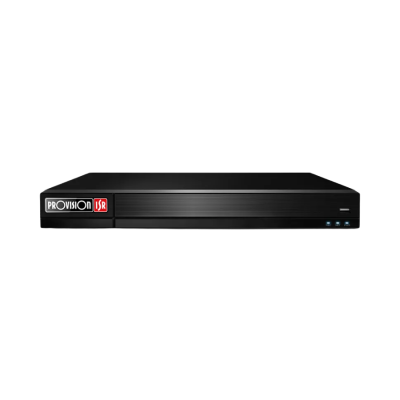 Registratore NVR stand alone 16 canali 12MP H.265 a 25fps, case 1U. Modello NVR12-16400FAN(1U)