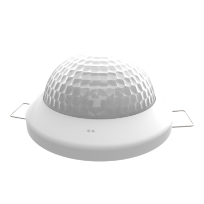 Sensore di presenza KNX multifunzione a soffitto di colore bianco, modello ZPDC30LV2