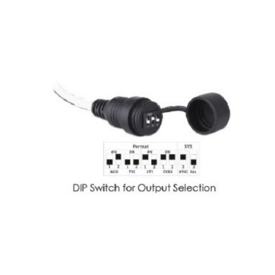 Telecamera Dome AHD Provision-ISR DI-350A-28 con ottica fissa da 2.8mm e risoluzione 5MP