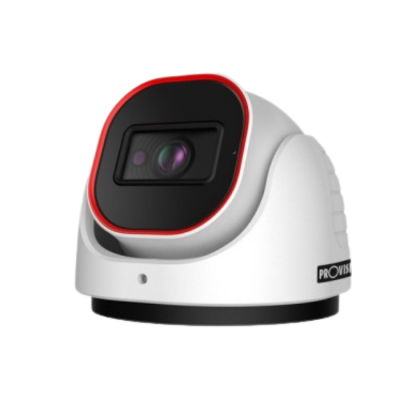 Telecamera Dome AHD Provision-ISR DI-350A-28 con ottica fissa da 2.8mm e risoluzione 5MP