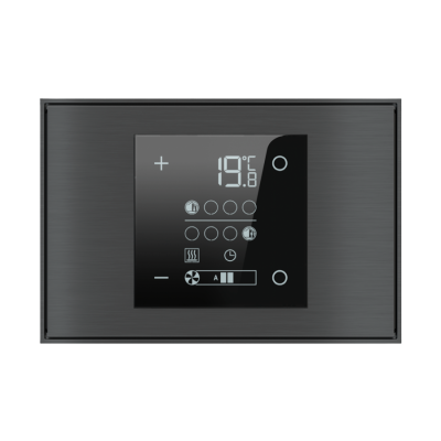 Termostato ambiente Ekinex serie 20venti per controllo temperatura e domotica